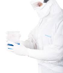 Găng tay phòng sạch nitrile BSAN trong phòng thí nghiệm